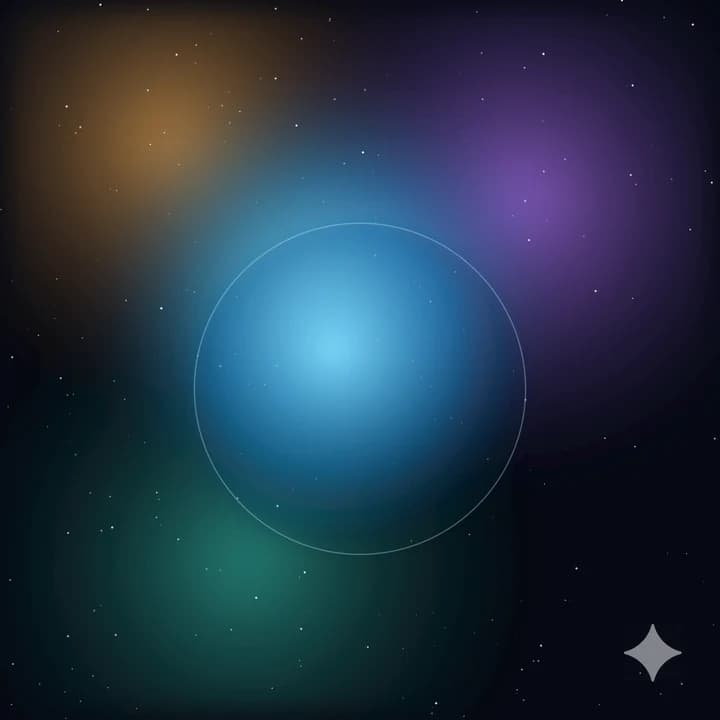 AI-generated nebula image showing the Gemini sparkle watermark in the bottom-right corner