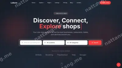 Lokora — Modern Directory & Listing HTML Template